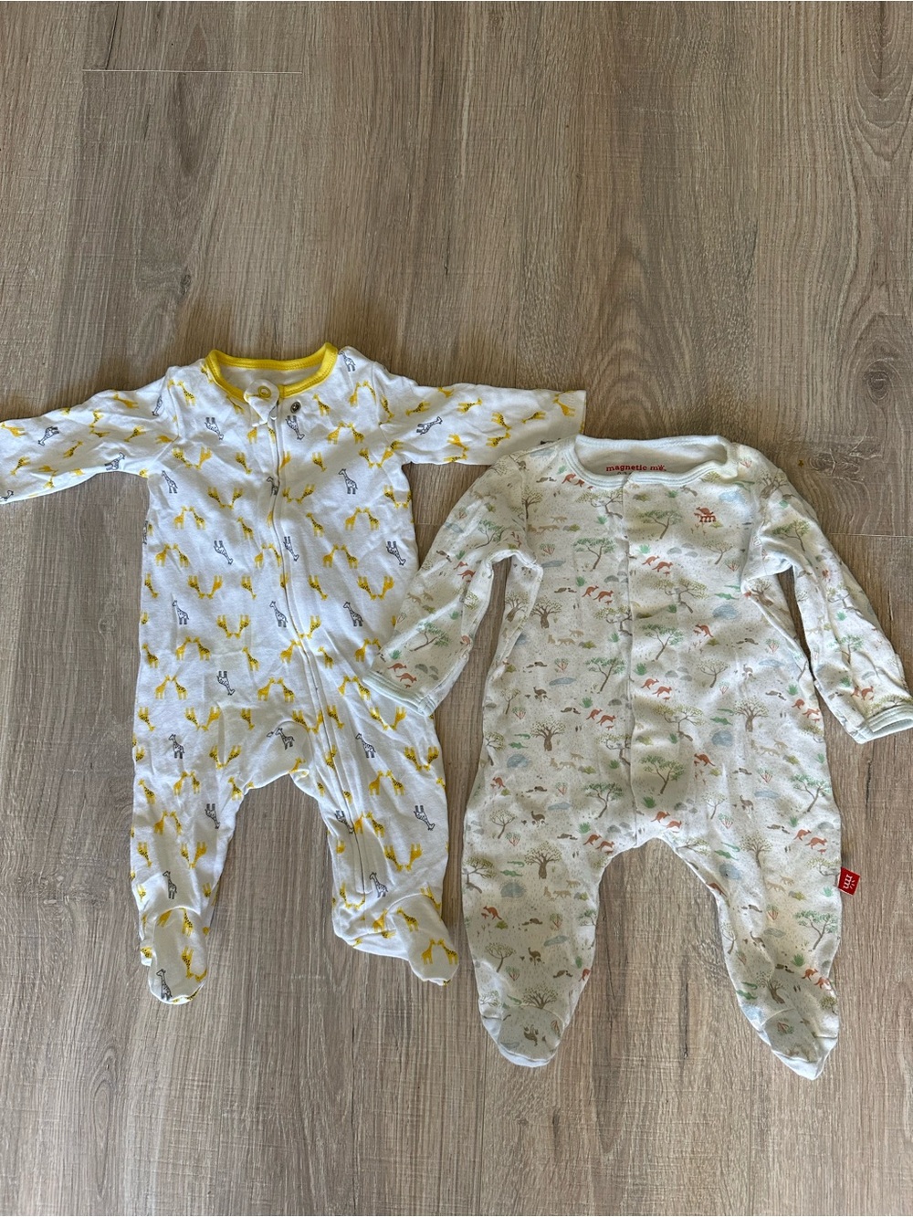 Magnetic me and simple joys Baby Footed One-Piece